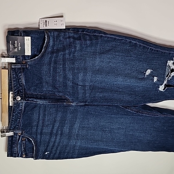 Abercrombie & Fitch 42x27 high rise curve love mom jean - Picture 2 of 8